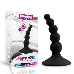 Анальна пробка - Lure Me Beaded Butt Plug 4" - мініатюра 1