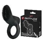 Ерекційне кільце - Pretty Love Cobra Penis Ring Black - мініатюра 1