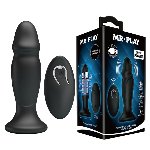 Анальна пробка - Mr.Play Powerfull Vibrating Anal Plug - мініатюра 1
