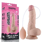 Фалоімітатор - Soft Ejaculation Cock With Ball 8" - мініатюра 1