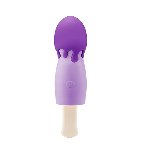 Вібратор - Popsicle Rechargeable Vibe Purple - мініатюра 1