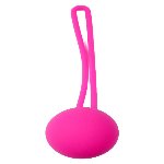 Вагінальні кульки - Silicone Kegel Ball Pink - мініатюра 1