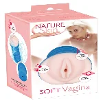 Мастурбатор - Nature Skin Soft Vagina - мініатюра 1