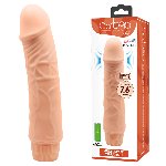 Вібратор - Barbara Jeff Vibrator 7,6" Flesh - мініатюра 1