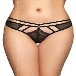 Жіночі стрінги - G-String 2490, black S/M - мініатюра 1