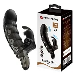 Насадка на член - Pretty Love Cuper Vibrating Penis Sleeve Black - мініатюра 1