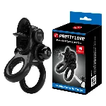 Ерекційне кільце - Pretty Love Passionate Ring Black - мініатюра 1