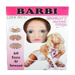 Надувна секс-лялька з вібрацією - Barbi 3D - мініатюра 1
