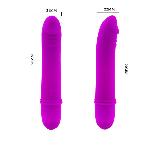 Вібратор - Pretty Love Beck Vibrator Purple - мініатюра 2