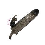 Насадка на член - Brave Man Vibrating Penis Sleeve 5,91" Black - мініатюра 5