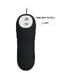 Анальна пробка - Pretty Love Special Anal Stimulation Vibrating Butt Plug Black - мініатюра 3