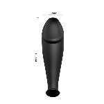 Анальна пробка - Pretty Love Special Anal Stimulation Vibrating Penis Black - мініатюра 3