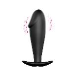 Анальна пробка - Pretty Love Special Anal Stimulation Vibrating Penis Black - мініатюра 9