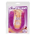 Двосторонній фалоімітатор - Sex Talent - мініатюра 3