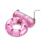 Ерекційне кільце - Vibro Ring - Pink - мініатюра 6