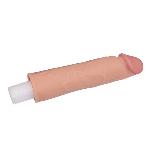 Насадка на член - Pleasure X-Tender Penis Sleeve Add 1" Flesh - мініатюра 3