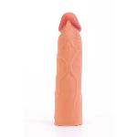 Насадка на член - Pleasure X-Tender Penis Sleeve Add 1" Flesh - мініатюра 4