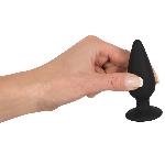 Анальна пробка - Black Velvets Heavy Plug Medium - мініатюра 5