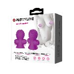 Вакуумна помпи для сосків - Pretty Love Nipple Sucker Purple - мініатюра 9