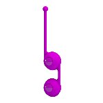 Вагінальні кульки - Pretty Love Kegel Tighten Up III Purple - мініатюра 2