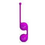Вагінальні кульки - Pretty Love Kegel Tighten Up III Purple - мініатюра 3