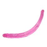 Двосторонній фалоімітатор - Double Dones Dildo Pink - мініатюра 2
