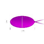 Віброяйце - Pretty Love Joanne Vibrating Egg Purple - мініатюра 7