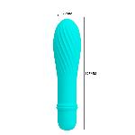Вібратор - Pretty Love Solomon Vibrator Blue - мініатюра 5