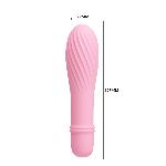 Вібратор - Pretty Love Solomon Vibrator Light Pink - мініатюра 6