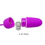 Віброяйце - Pretty Love Bradley Vibrating Egg Purple - мініатюра 8