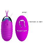 Віброяйце - Pretty Love Jessica Vibrating Egg Purple - мініатюра 8