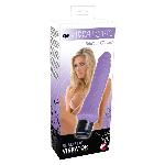 Реалістичний вібратор - Vibra Lotus Lila Vibrator - мініатюра 5