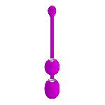 Віброкульки - Pretty Love Werner Kegel Ball Purple - мініатюра 2