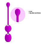 Віброкульки - Pretty Love Werner Kegel Ball Purple - мініатюра 6