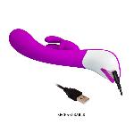 Вібратор - Pretty Love Harlan Vibrator Purple - мініатюра 4