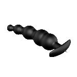 Анальна пробка - Pretty Love Special Anal Stimulation Vibrating Butt Plug Black - мініатюра 5