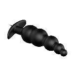 Анальна пробка - Pretty Love Special Anal Stimulation Vibrating Butt Plug Black - мініатюра 6