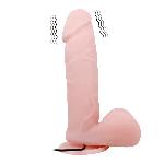 Вібратор - Dong Vibrating Dildo Flesh - мініатюра 8