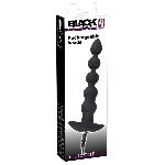 Анальний стимулятор - Black Velvets Rechargeable Beads - мініатюра 9