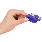 Hi-tech вібратор - Rechargeable Blow Job Vibrator Purple - мініатюра 5