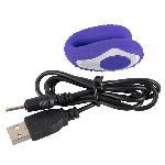 Hi-tech вібратор - Rechargeable Blow Job Vibrator Purple - мініатюра 7