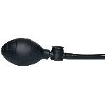 Анальна пробка - True Black Vibrating Anal Plug - мініатюра 2