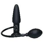 Анальна пробка - True Black Vibrating Anal Plug - мініатюра 3