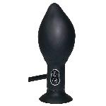 Анальна пробка - True Black Vibrating Anal Plug - мініатюра 5