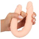 Двосторонній фалоімітатор - Double Dong Flesh - мініатюра 5