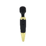 Класичний вібратор - Pretty Love Power Wand Black Gold - мініатюра 2