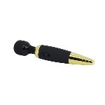 Класичний вібратор - Pretty Love Power Wand Black Gold - мініатюра 3