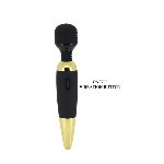 Класичний вібратор - Pretty Love Power Wand Black Gold - мініатюра 7