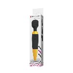 Класичний вібратор - Pretty Love Power Wand Black Gold - мініатюра 9