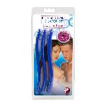 Набір уретральних стимуляторів - Blue Silicone Dilator Set - мініатюра 3